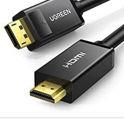 Displayport to HDMI Cable 