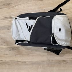 White Easton Game Ready Adult Baseball Bag