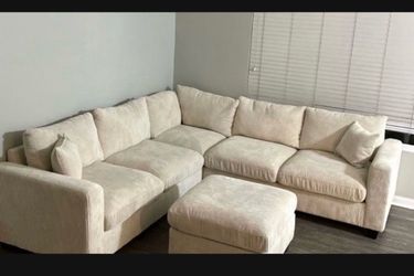Corduroy couch new in box