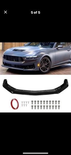 Front Lip Splitter for a 2024-2025 Ford Mustang GT or EcoBoost
