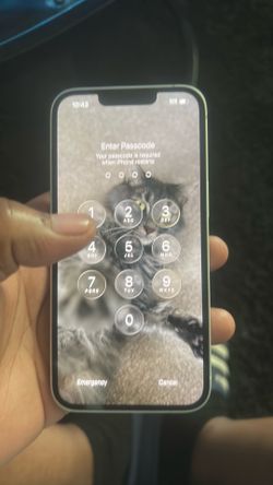 iPhone 13 locked
