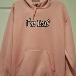 I'm Lost Pink Hoodie