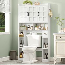 Over the toilet storage