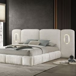 Bed     |     FM72024IV QUEEN BED FRAME