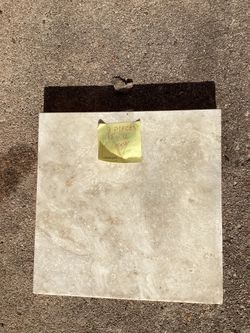 3 Pieces Porcelain Tiles. (NEW) 12”X12”.