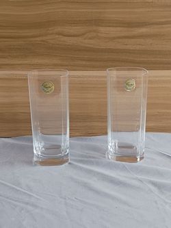 Vintage Cristal d'Arques-Durand full lead crystal highball glasses
