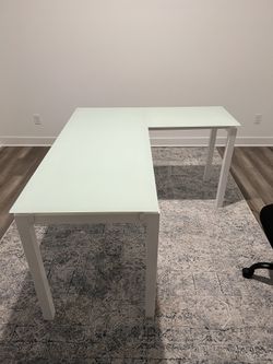 Glass Top Desk
