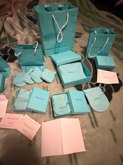 USED REAL TIFFANY SILVER MENS JEWELRY
