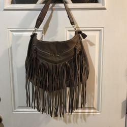 Brown Purse Fringe