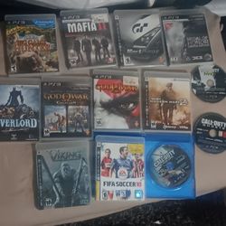 Excellent CONDITION PS3 GAMES...READ DESCRIPTION