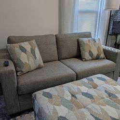Stanton Sofa & Ottoman