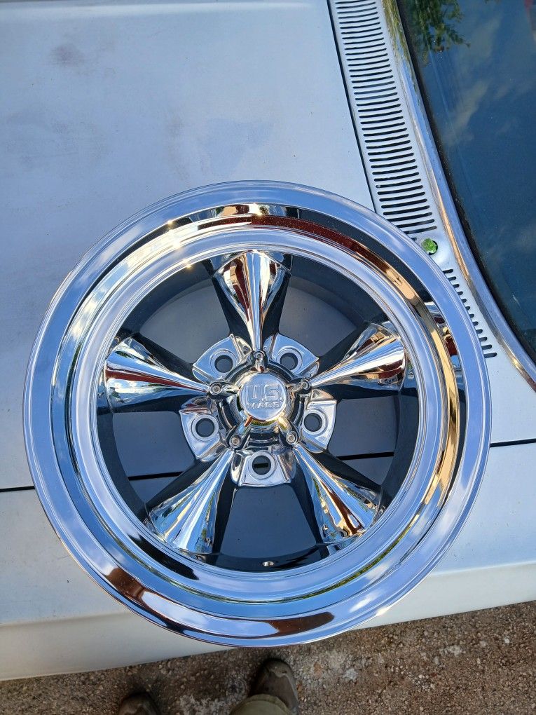 Rare 15x8 US Mags TORQUE Appliance TORQ RIMS Cragar Slot Ansen Wheels ...