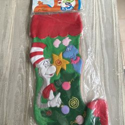 Cat In The Hat Whozit Stocking