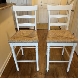 Set Of Two Counter-Height Barstools