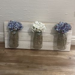 Cute Flower Pot Wall Decor