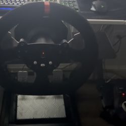 Sim Steering Wheel Set Up