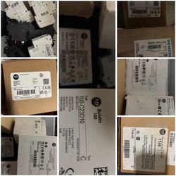 Huge Miscellaneous Allen Bradley Electrical Parts Sealed And Open Box Everything Pictured Lot Electrical