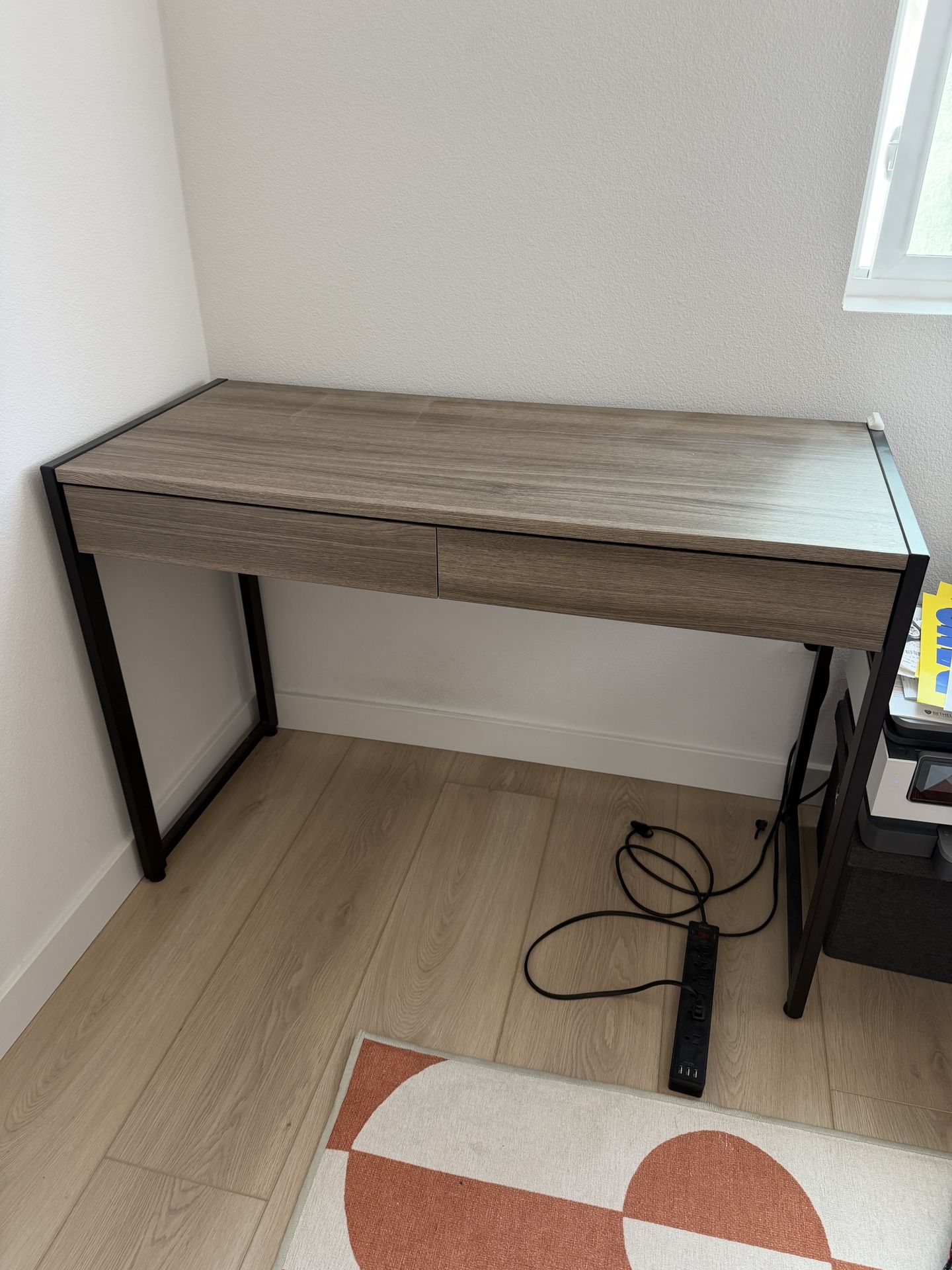 Gray Office Desk
