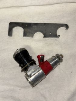 Cox Medallion .09 Model Airplane Engine And Tool