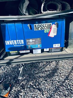 NPS 5500 onboard RV inverter Generator.