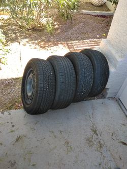 P225 65 R16 Tires With Dodge Rims