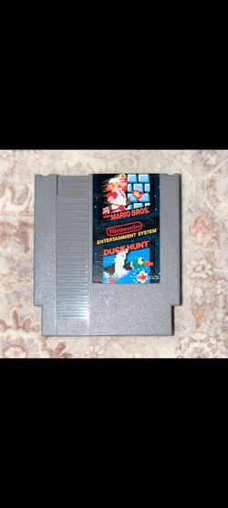Super Mario Bros. / Duck Hunt NES Cartridge