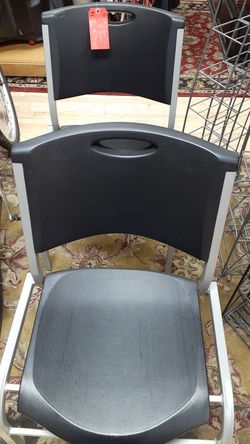 Set of 2 Salon or Office Chairs