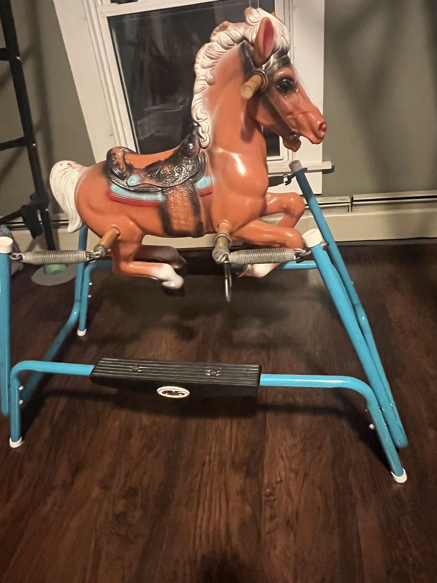 Antique Flexible Flyer Spring Rocking Horse