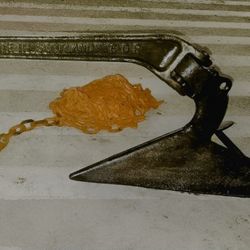 Genuine 25lb CQR Anchor – Made in Scotland – Patent #1316946 – Excellent 
Condition And Chain