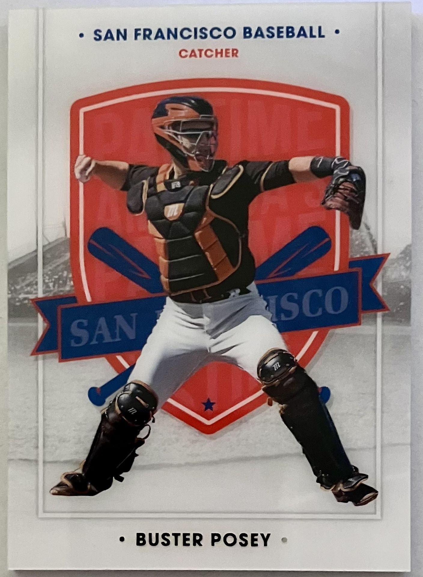 2021 Panini Chronicles BUSTER POSEY America's Pastime #52 Giants HOF