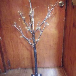 Decorative Lighted Twig Tree