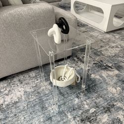 Clear Small Coffee Table 