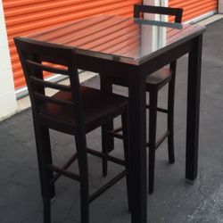 Table w/ Chairs - Solid wood
