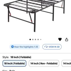Twin Bed Frames Foldable