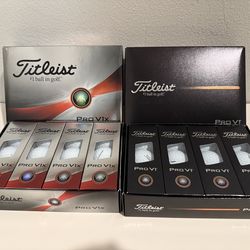 Titleist Pro V1 & Pro V1x