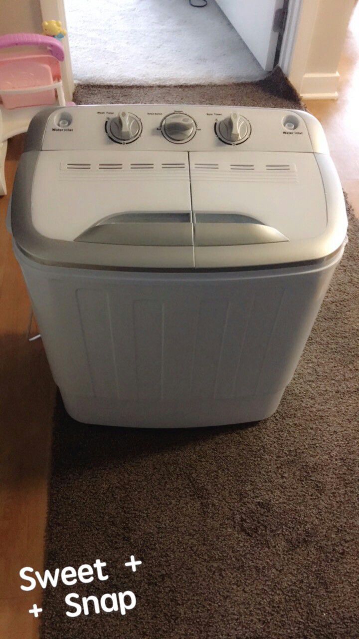 Mini washer and dryer new mashine