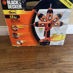Black Decker Drill New In Box
