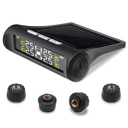 Brand New Tire Pressure Monitoring System-Solar Charge, 6 Alarm Modes, LCD Color