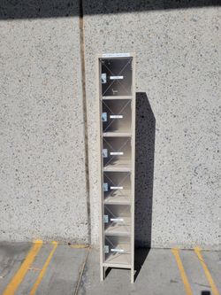 Lockers 78 X 12 x 12" CLEAR DOOR,  LAST ONE !!