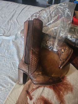 Botas de mujer de piton