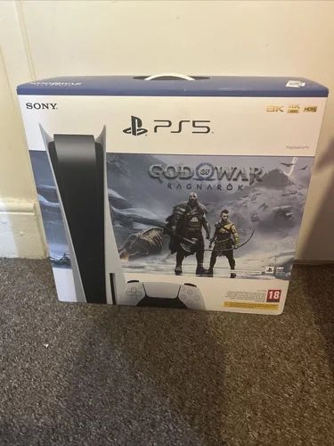 PS5 GOW Edition With 8 Games (LIKE NEW)