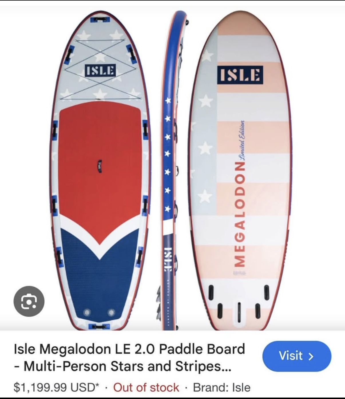 Huge Inflatable Paddle board Isle Megladon