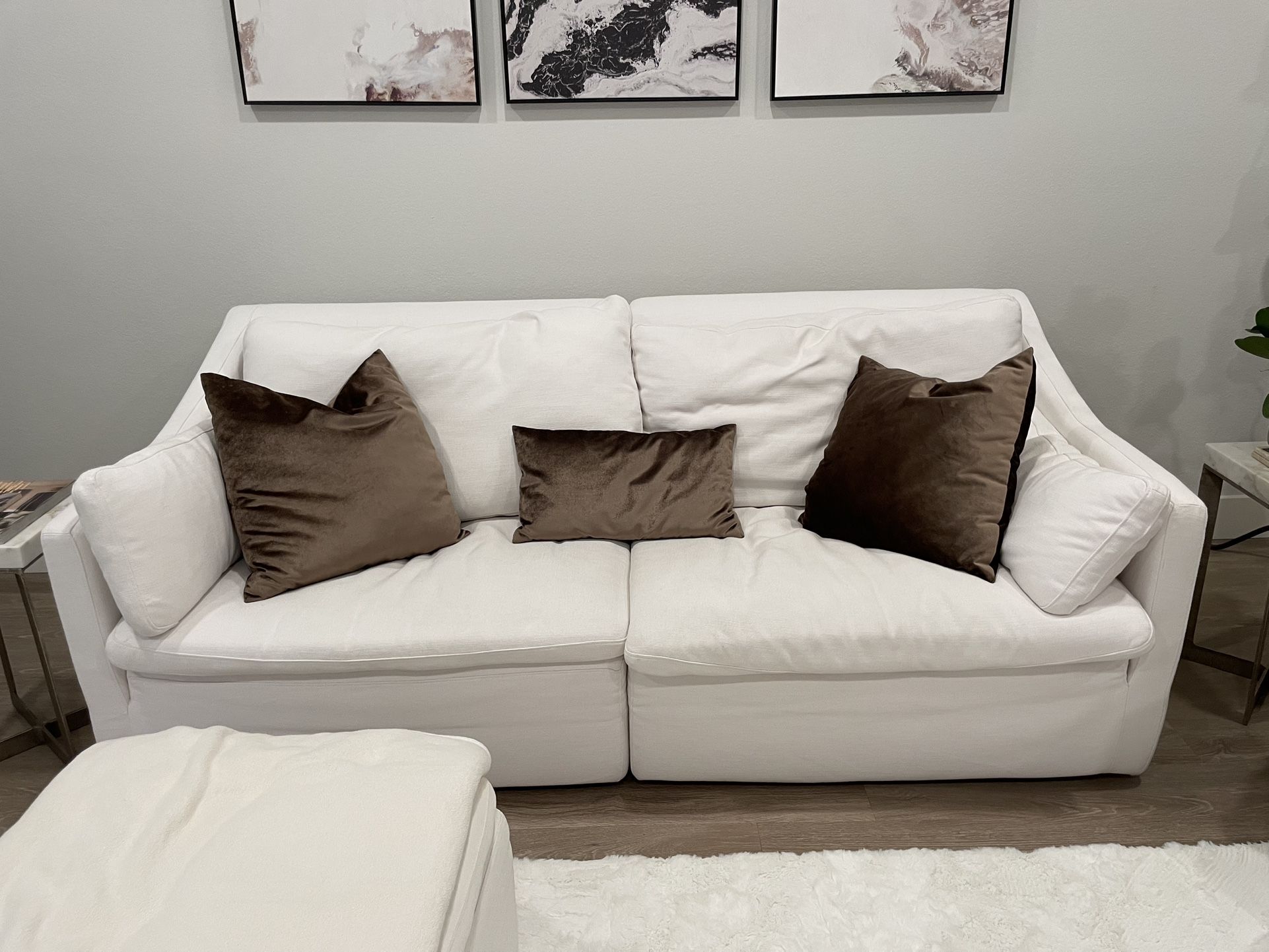 RESTORATION HARDWARE CLOUD SOFA