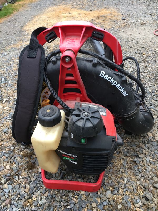 Homelite backpack leaf blower 26bp (gas) 180mph for Sale