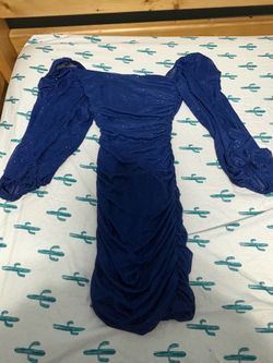 Homecoming dress size xs a darker blue