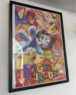 The Amazing Digital Circus Framed Poster