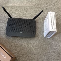 Arris Modem and Linksys Router