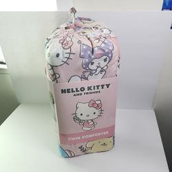 Hello Kitty Twin Comforter 
