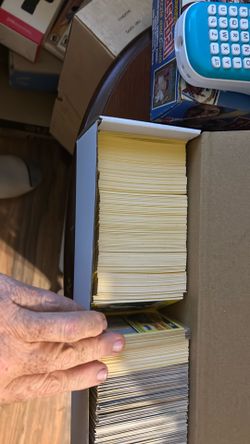 Assorted Fleer Baseball Cards. Used condition