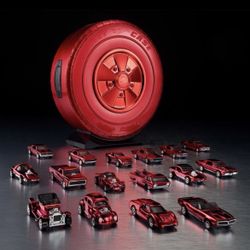 Mattel 80th Anniversary Hot Wheels Original 16 Rally Case Set ✅CONFIRMED ORDER✅